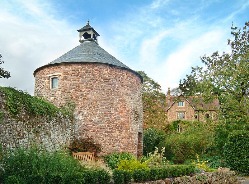 Dunster’s circular medieval dovecote