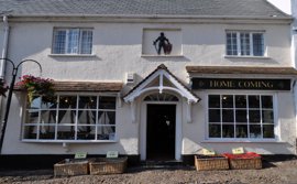 Home Coming shopfront in Dunster
